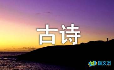 关于改写古诗作文300字锦集五篇