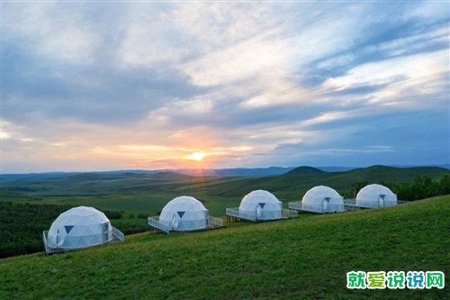 去草原旅游的朋友圈说说