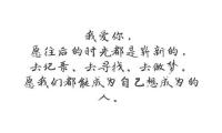 关于我爱你语录大全