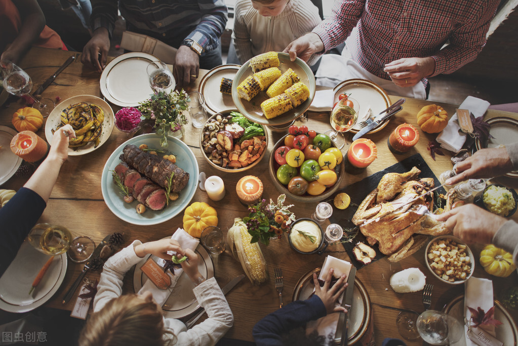 感恩节Thanksgiving，让我们说些感谢的话