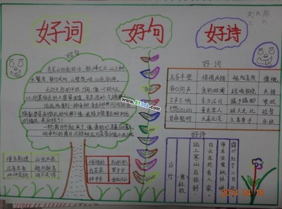 摘录自小学生美丽的段落