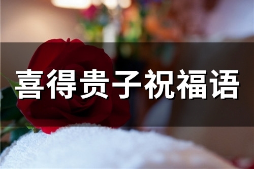 喜得贵子祝福语(精选43句)