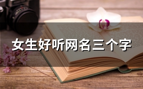 女生好听网名三个字(精选121个)