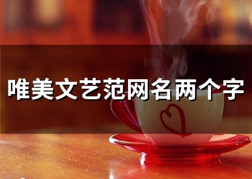 唯美文艺范网名两个字(142个)