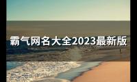 关于霸气网名大全2023最新版(125个)大全