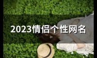 关于2023情侣个性网名(优选96个)大全