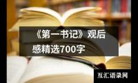 《第一书记》观后感精选700字