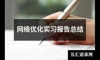 网络优化实习报告总结