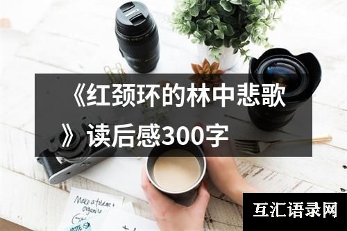 《红颈环的林中悲歌》读后感300字