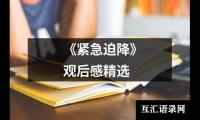 关于《紧急迫降》观后感精选（合集14篇）