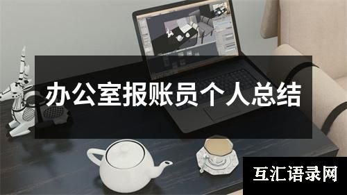 办公室报账员个人总结