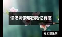 关于读汤姆索耶历险记有感（共14篇）