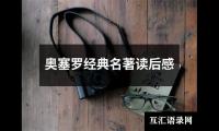 关于奥塞罗经典名著读后感（共20篇）