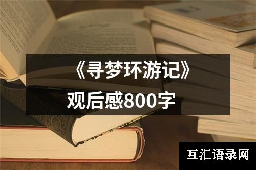 《寻梦环游记》观后感800字